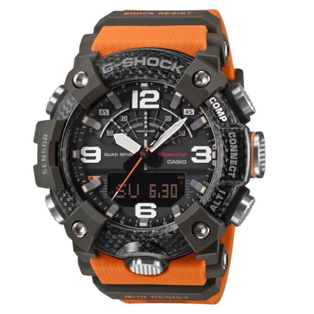 Casio Men's Mudmaster Black Dial Watch - GGB100X-1A9